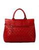 Genuine leather shoulder bag with clamshell opening and crocodile prints (more colours)