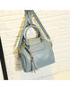 Genuine leather shoulder bag with tassels (more colours)